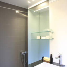 Douche traditionnelle : simple et efficace Longjumeau